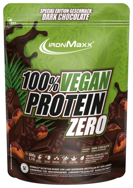 100% Vegan Protein (500g), Ironmaxx Nutrition