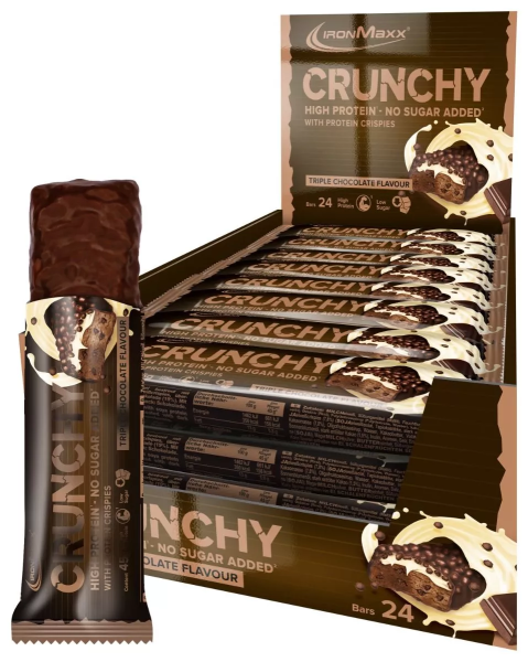 Crunchy Bar Box - MHD 31.01.2023 (12x45g), Ironmaxx