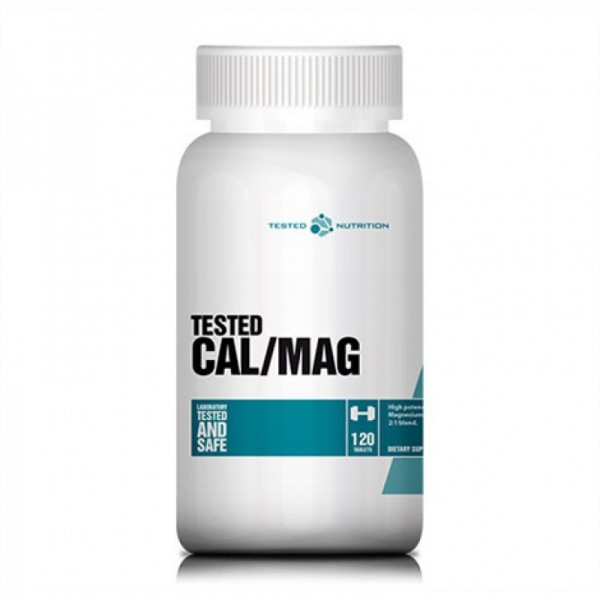 Calcium & Magnesium (120 Tabs), Tested Nutrition
