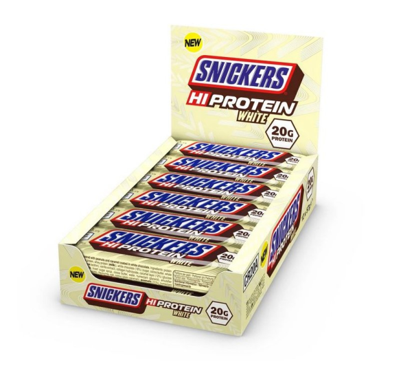 Snickers White Protein Box (12x57g)
