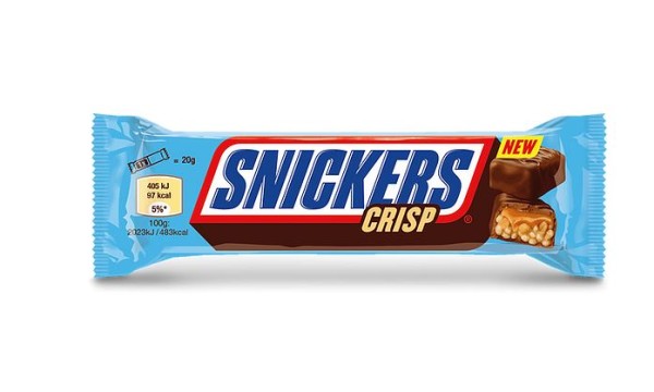 Snickers Bar Crisp Hi Protein (57g) 