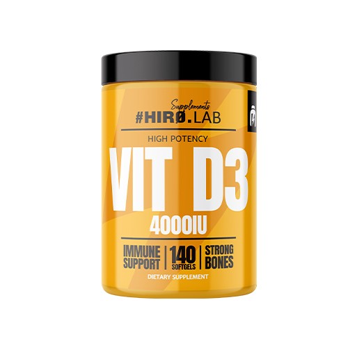Vitamin D3 4000IU (140 Softgels), Hero Labs