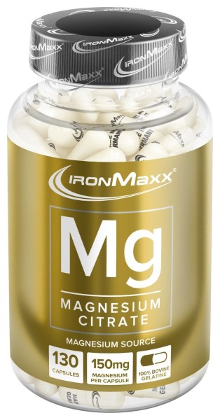 Mg-Magnesium (130 Caps), Ironmaxx Nutrition