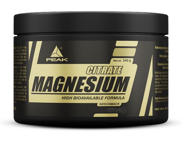Magnesium Citrate (240g), Peak
