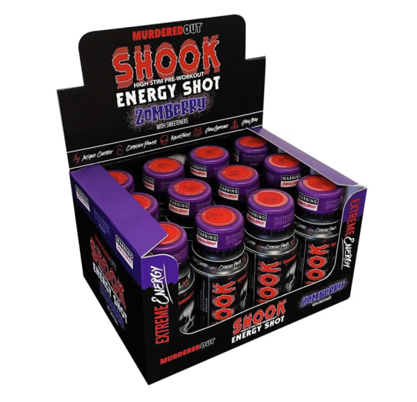 Murdered Out Shook Shot Tray (12x60ml)