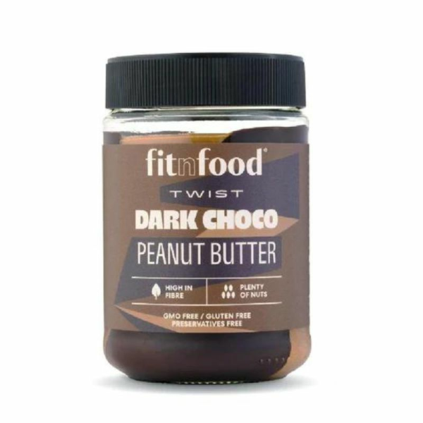 Twist Dark Choco Peanut Butter (350g), FitnFood