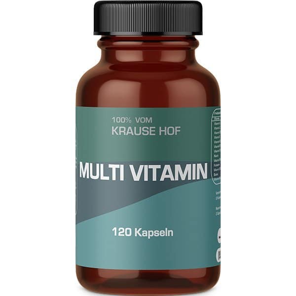 Multivitamin (Vitamin/Mineral Complex) (120 Kapseln), Krause Hof