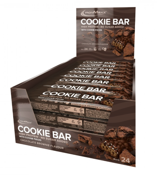 Cookie Bar Box (12x45g), Ironmaxx