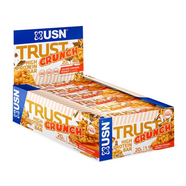 Trust Crunch Bars (12x60g), USN