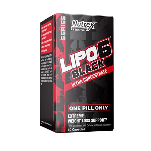 Lipo 6 Black Ultra Concetrate (60 Caps), Nutrex