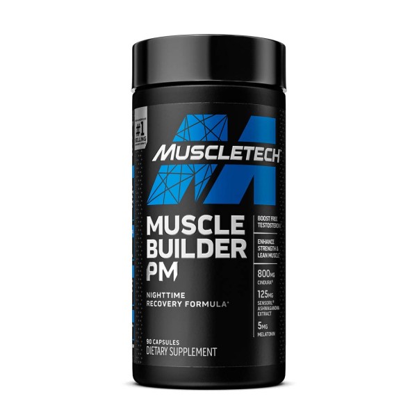 Muscle Builder PM (90 Caps), Muscletech - MHD 04.05.24