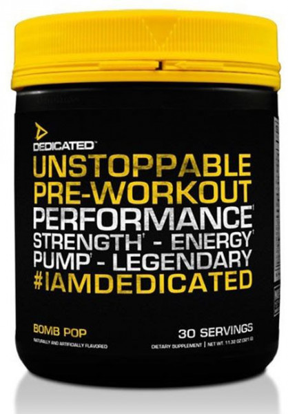 Unstoppable PreWorkout US-Version (300g), Dedicated