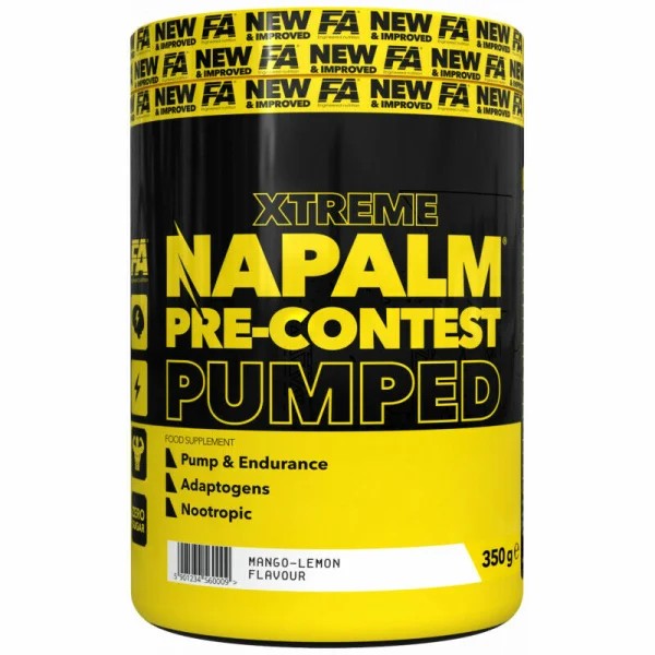 Napalm Pre-Contest Pumped (350g), FA Nutrition