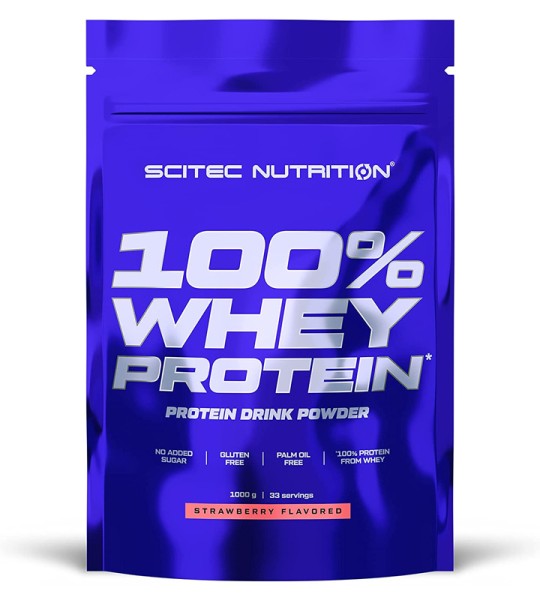 100% Whey Protein Bag (1000g), Scitec Nutrition