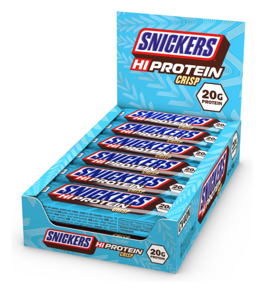 Snickers Crisp Hi Protein Box (12x57g) 