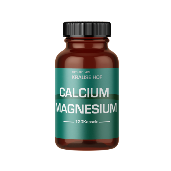 Calcium Magnesium (120 Kapseln), Krause Hof
