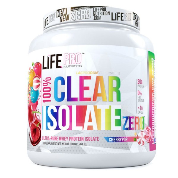 Clear Isolate Zero (800g), Life Pro Nutrition