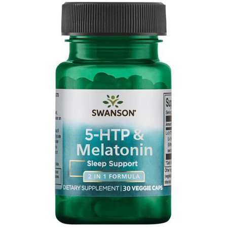 5HTP + Melatonin (30 Caps), Swanson