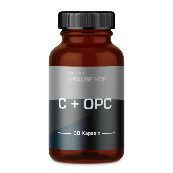 Vitamin C + OPC (90 Kapseln), Krause Hof