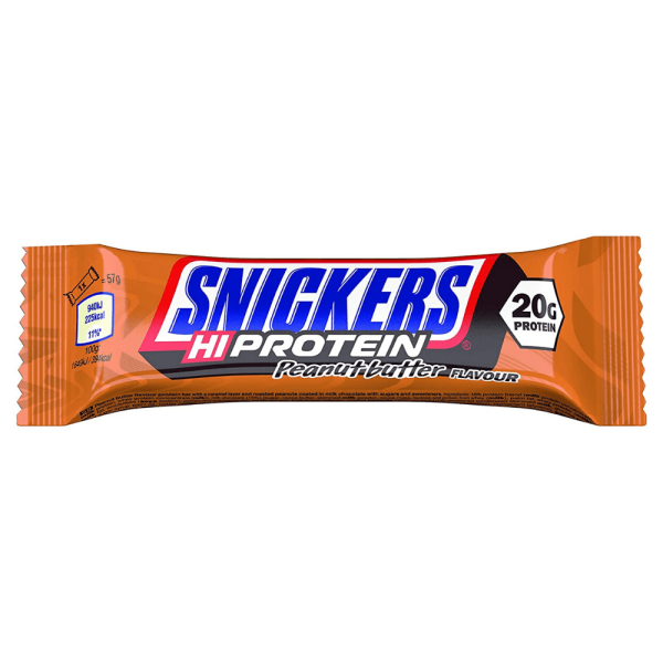 Snickers Hi Protein Riegel - Peanutbutter (57g)