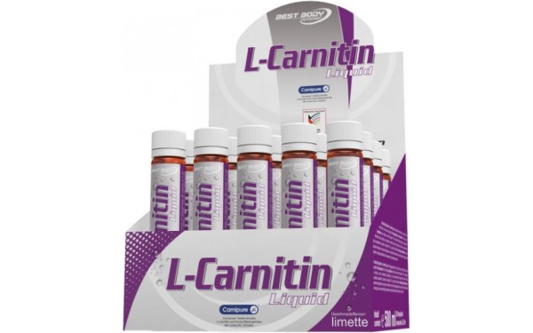 L-Carnitin Liquid Shots (20x25ml), Best Body