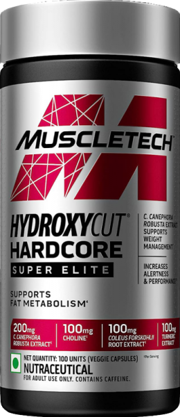 Hydroxycut Hardcore Super Elite (100 Caps), Muscletech