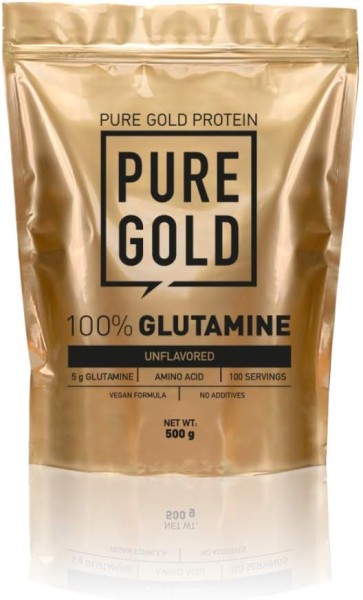 100% L-Glutamine (500g), Pure Gold