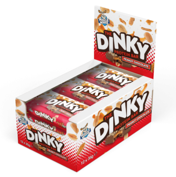 Dinky Bars Box (12x35g), Moose Nutrition
