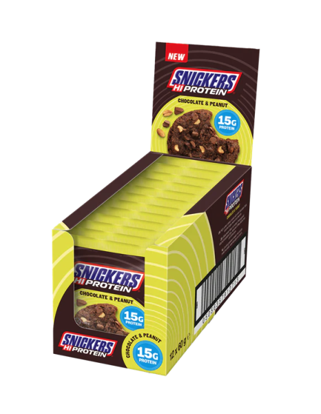 Snickers Protein Cookie Box (12x60g)